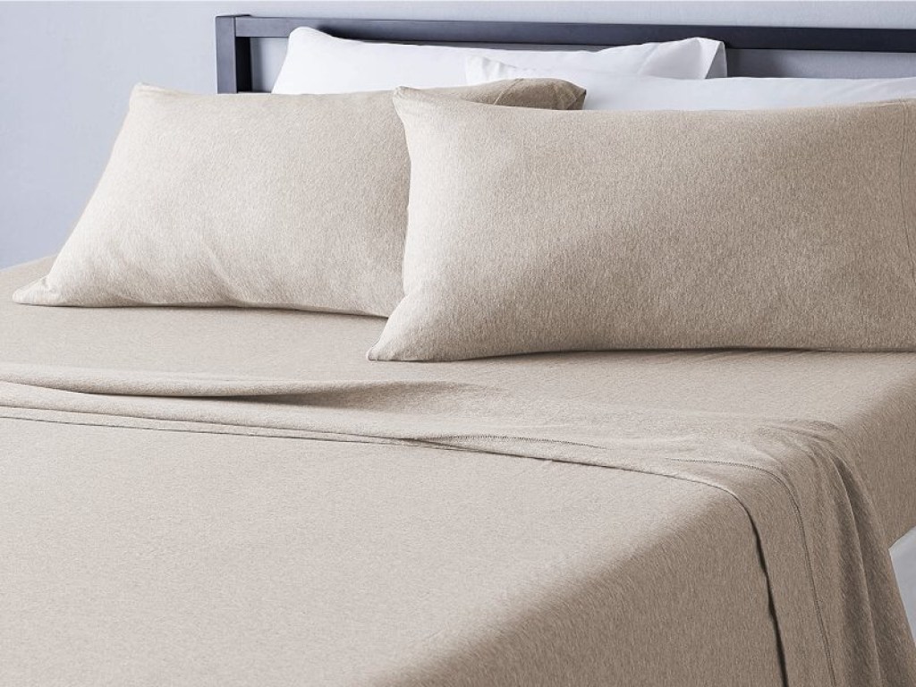 Σετ Σεντόνια Μπεζ 100% Βαμβακερά Γαρύφαλλο | Γαρύφαλλο - Λευκά Είδη